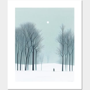 Moonlit Winter Posters and Art